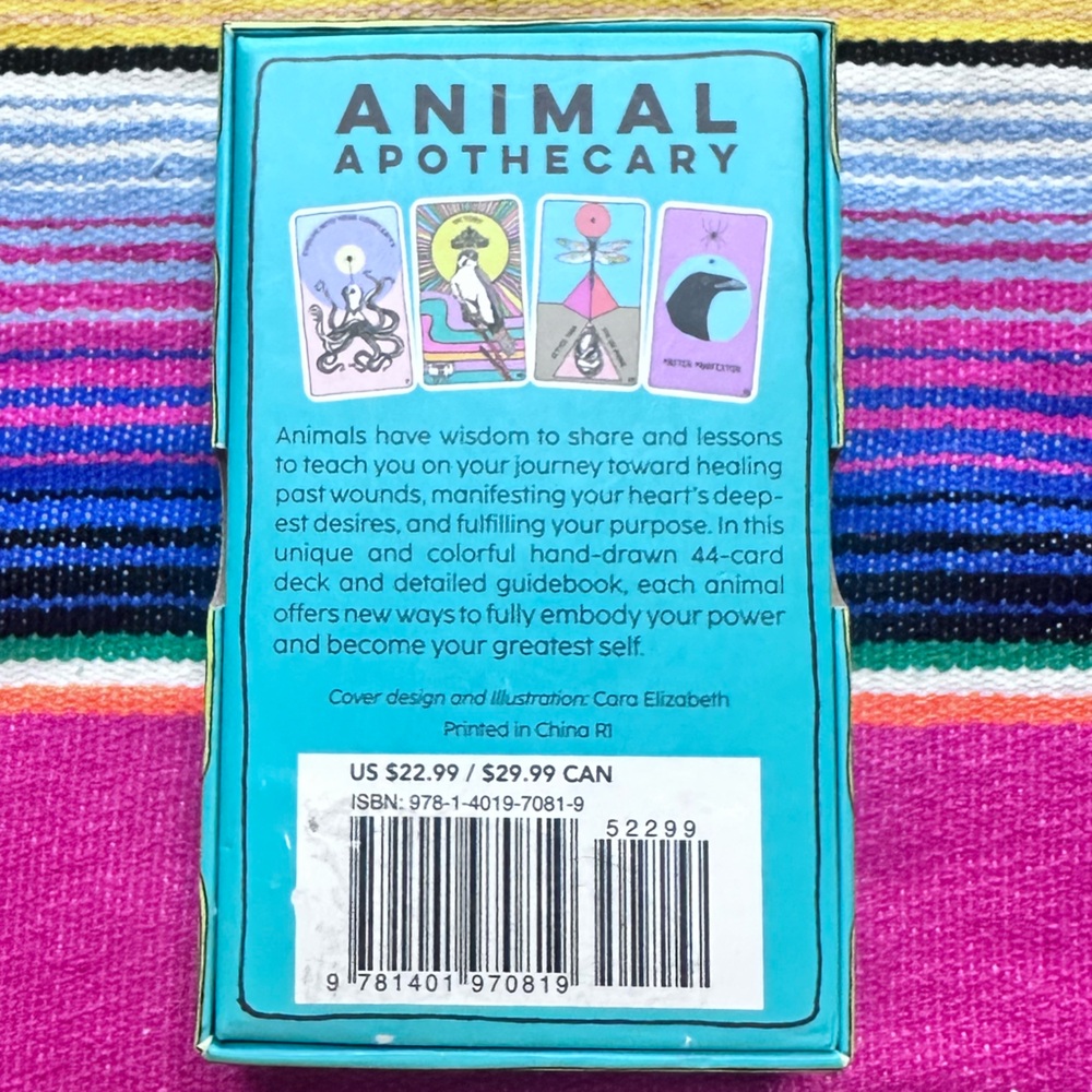Animal Apothecary Oracle Deck by Cara Elizabeth – 44 Cards + Guidebook Set - Picture 4 of 16